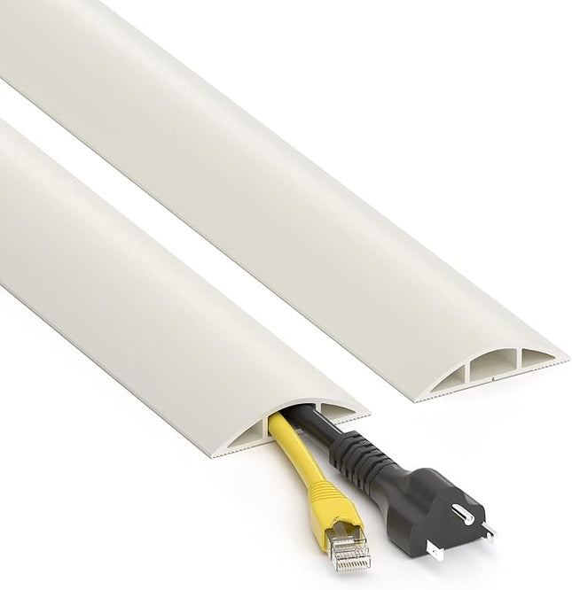 Floor Cord Cover 4ft – Cable Hider and Protector