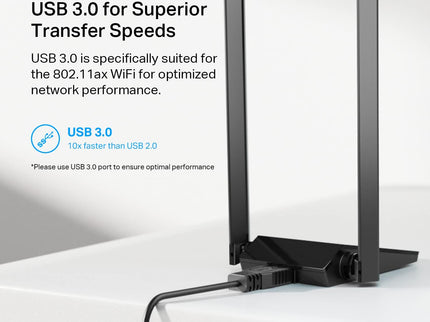 TP-Link WiFi 6 USB Adapter for Desktop PC