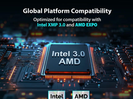 【RGB DDR5 RAM】 GIGASTONE Game Turbo 32GB Kit