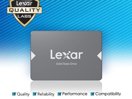 Lexar 512GB NS100 SSD 2.5 Inch SATA III Internal Solid State Drive