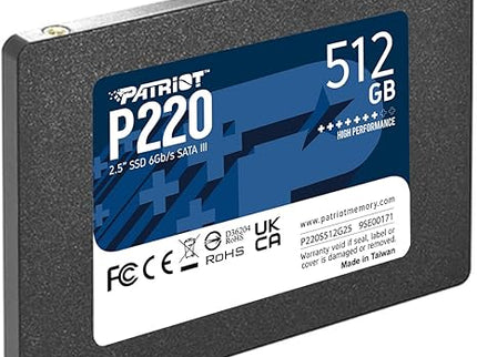 Patriot Memory P220 512GB Internal SSD