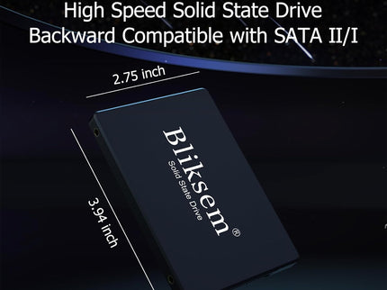 Bliksem SSD 512GB SATA III 6Gb/s Internal Solid State Drive 2.5