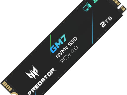 Predator GM7 2TB SSD: M.2 2280 PCIe Gen 4 x4 NVMe 2.0