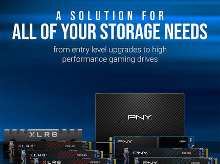 PNY CS900 1TB 3D NAND 2.5" SATA III Internal Solid State Drive (SSD)