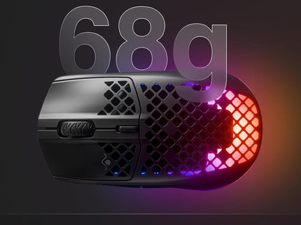 SteelSeries Aerox 3 Wireless RGB Gaming Mouse – 18K DPI