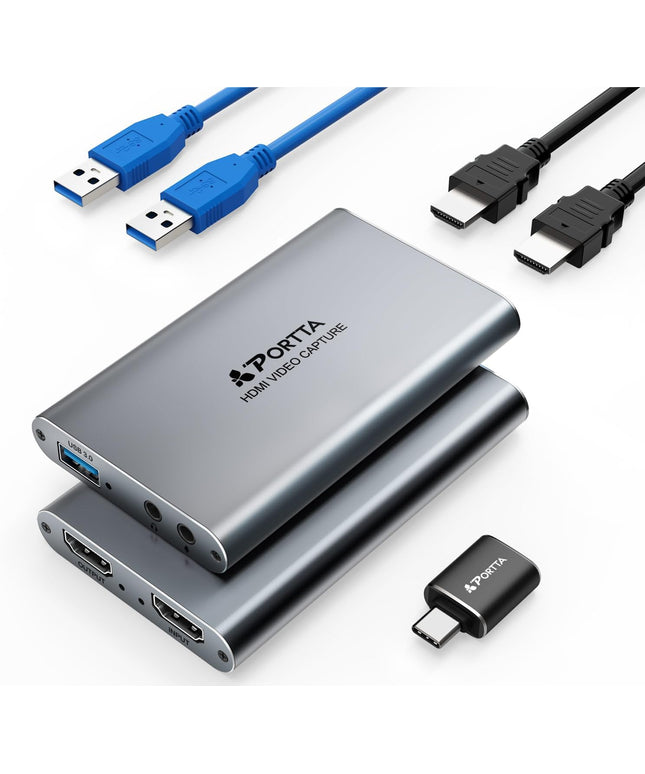 Portta HDMI Video Capture Card