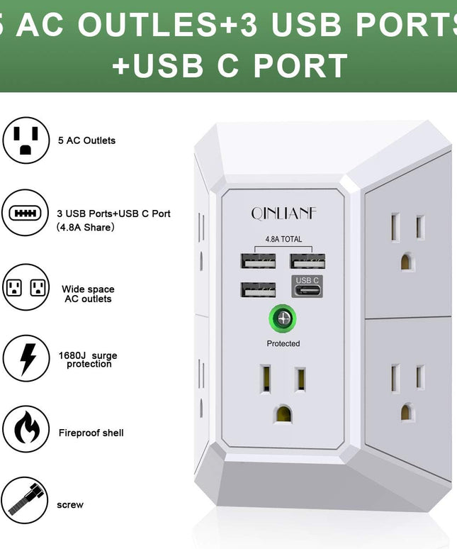 Wall Charger, Surge Protector