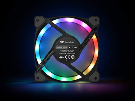 Thermaltake Riing Duo 120mm 3-Pack Case/Radiator Fans – 16.8M RGB