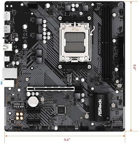 ASRock A620M-HDV/M.2 Supports