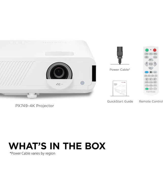 ViewSonic PX749-4K UHD 4K Gaming Projector