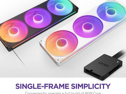 NZXT Control Hub – Digital RGB & PWM Fan Controller, Supports 5 PWM or 4 NZXT Fans, CAM Software Powered