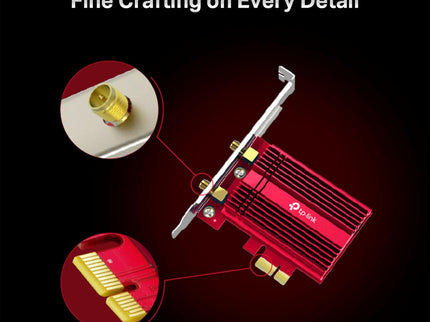 TP-Link WiFi 6 AX3000 PCIe WiFi Card (Archer TX3000E)