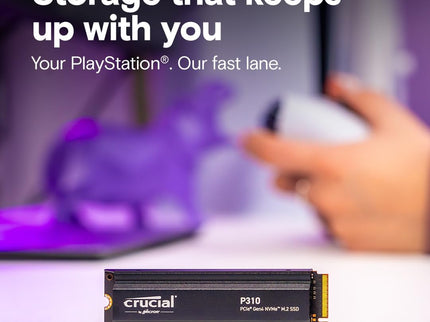 Crucial P310 1TB PCIe Gen4 2280 NVMe M.2 SSD