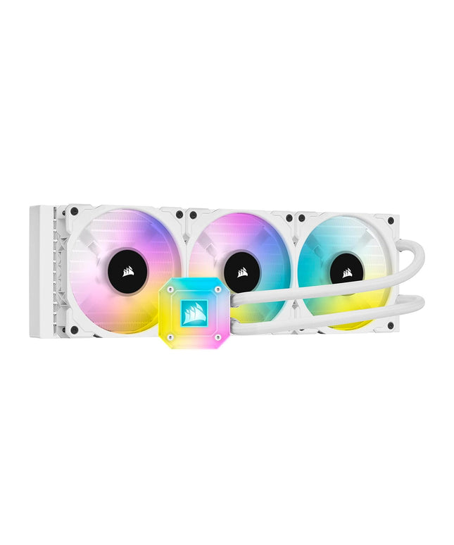 Corsair iCUE H150i Elite Capellix Liquid CPU Cooler - White