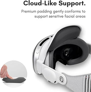 Macally Apple Vision Pro Head Strap – Comfortable