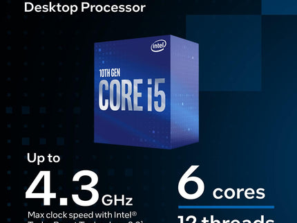 Intel Core i5-10400 Desktop Processor