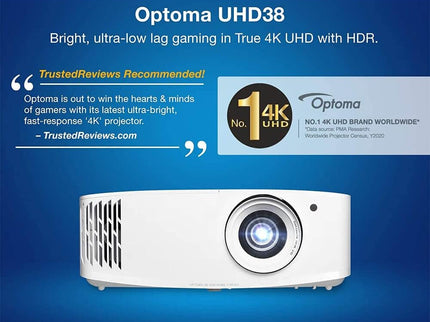 Optoma UHD38 4K UHD Gaming Projector