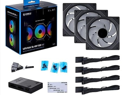 Lian Li UNI Fan SL-Infinity 120 Triple Pack – ARGB