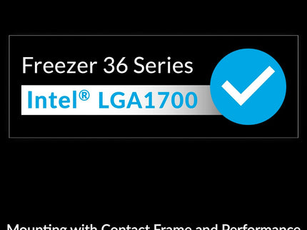 ARCTIC Freezer 36 CPU Cooler – Single Tower, Push-Pull 120mm P-Fans