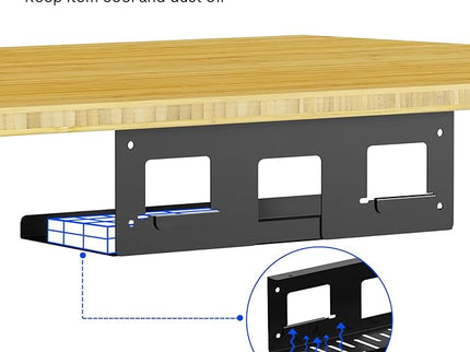 FLEXISPOT Black Cable Tray