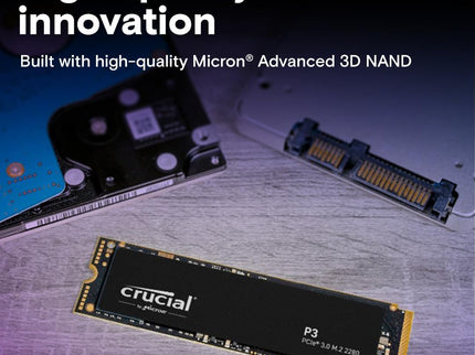 Crucial P3 500GB PCIe Gen3 3D