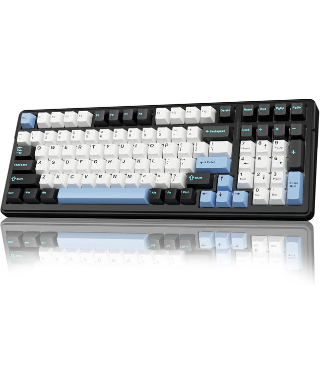 AULA F99 Wireless Mechanical Keyboard – Tri-Mode BT5.0/2.4GHz/USB-C