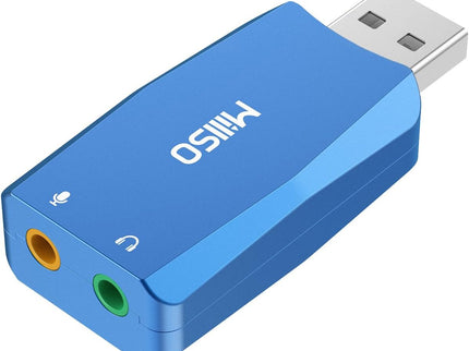 MillSO External USB Sound Card