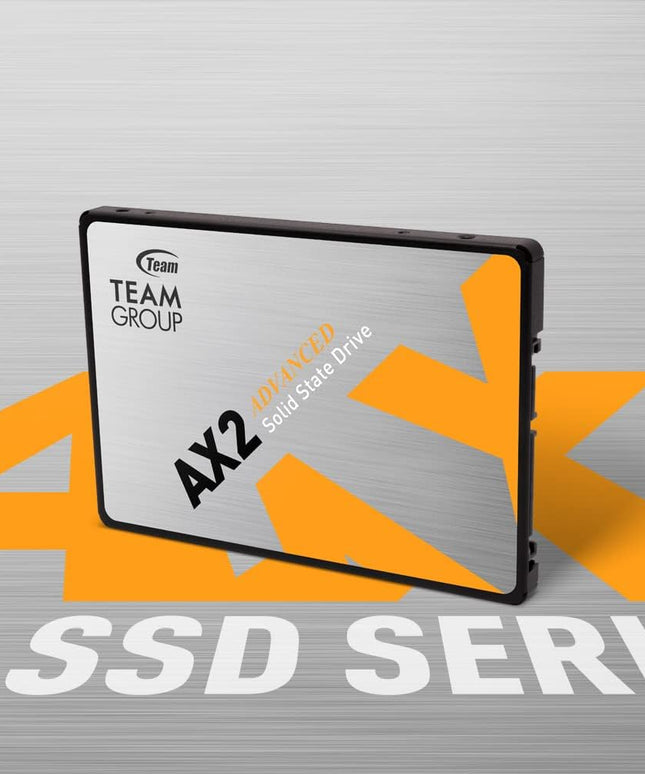 TEAMGROUP AX2 1TB 3D NAND TLC 2.5 Inch SATA III Internal Solid State Drive SSD