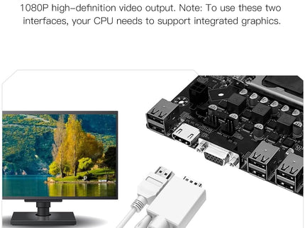 MACHINIST H61 LGA 1155 (Intel 2th/3th Gen) Gaming Motherboard