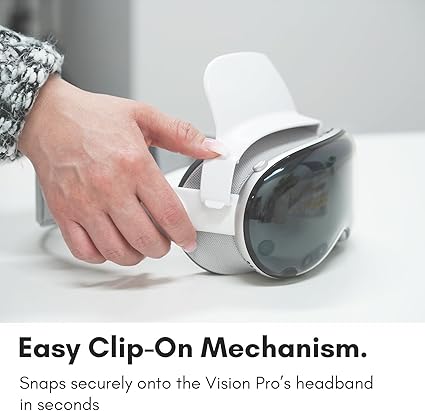 Macally Apple Vision Pro Head Strap – Comfortable