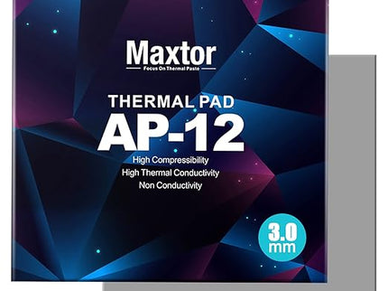 Maxtor Thermal Pad 120x120x3mm (1-Pack) – 14.8 W/mK Silicone
