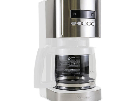 Kenmore Drip Coffee Maker - 12 Cup Programmable Cafe Machine With Glass Pot