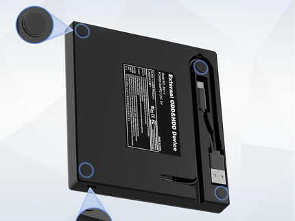 Unitek External CD DVD Drive