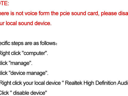 5.1 Internal PCIe Sound Card for PC Windows 8 7 with Low Profile Bracket