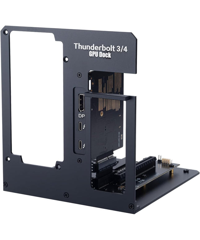 eGPU Enclosure Supports Thunderbolt 3/4 USB4, Compatible with NVIDIA AMD Graphics Card GPU and PCIe Cards, Support PD 85W Charging, ATX PSU (VK-Y960)