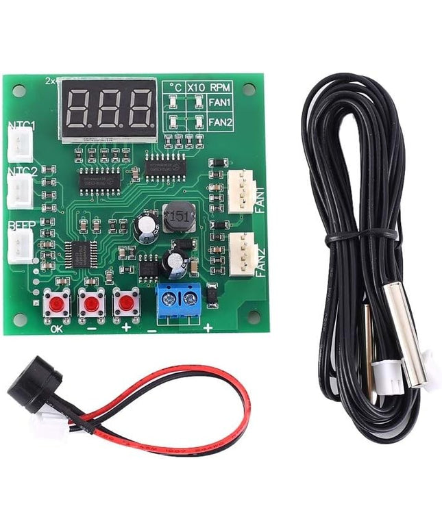 PWM Driver Module – 2-Channel Fan Temperature Controller
