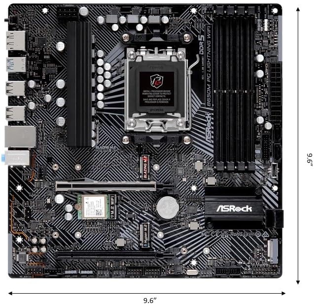 ASRock B650M PG Lightning WiFi 6E AMD Ryzen