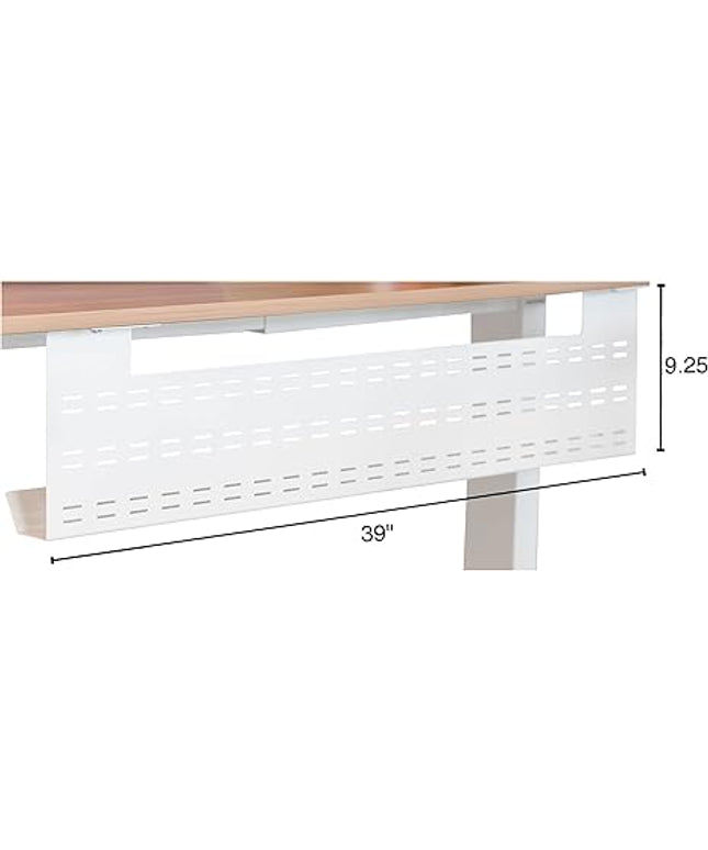 Under-Desk Cable Management Tray & Modesty Panel