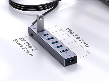 FORIDA USB to USB Hub Long Cable