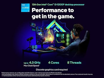 Intel® Core™ i3-12100F 12th Generation Desktop Processor