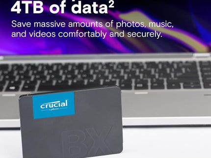 Crucial BX500 1TB 3D NAND SATA 2.5-Inch Internal SSD