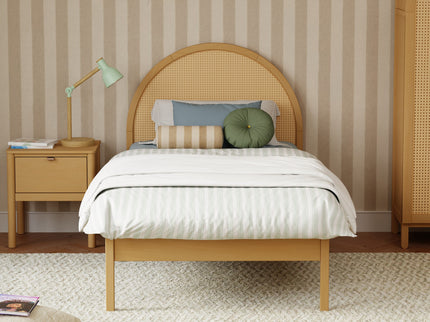 M25969HYNC,Babyletto Kids,Bondi Cane Twin Bed in Honey
