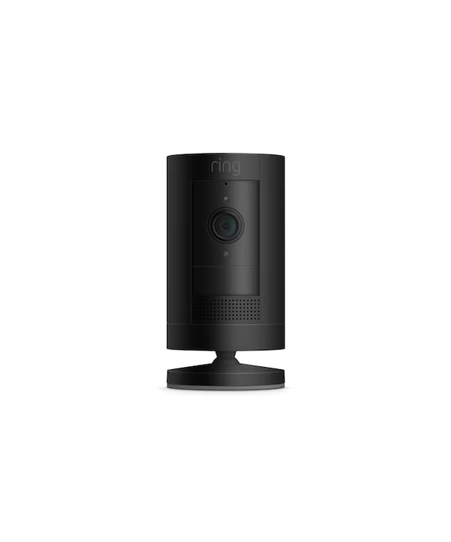 Ring Stick Up Cam Battery - Indoor/Outdoor Smart Security Wifi Video Camera with 2-Way Talk, Night Vision, Black