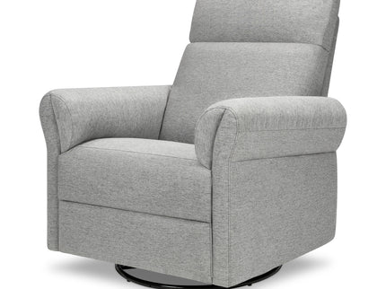 M24386FTG,DaVinci,Suzy Flex Swivel Recliner w/ Adj. Arms & Headrest in Frost Grey