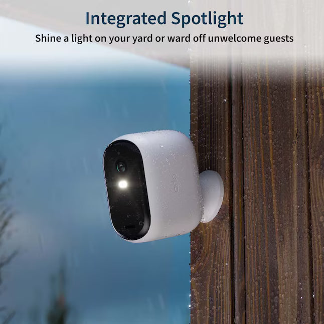 Arlo Essential XL Outdoor Camera 2K (2nd Generation) Indoor/Outdoor 1-Camera Battery-operated Spotlight Security Camera System
