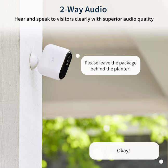 Arlo Essential XL Outdoor Camera 2K (2nd Generation) Indoor/Outdoor 1-Camera Battery-operated Spotlight Security Camera System