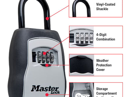 Master Lock Door Knob Combination Dials Lock Box