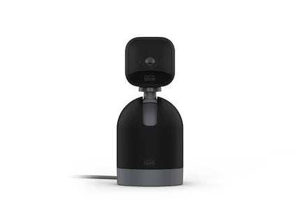 Blink Mini Pan-Tilt Camera Rotating Indoor Plug-in Smart Security Camera, Two-way Audio, HD Video, Motion Detection, Works with Alexa - Black