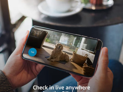 Blink Mini – Compact Indoor Plug-in Smart Security Camera, 1080p HD Video, Night Vision, Motion Detection, Two-way Audio, Easy Set Up, Works with Alexa – Black