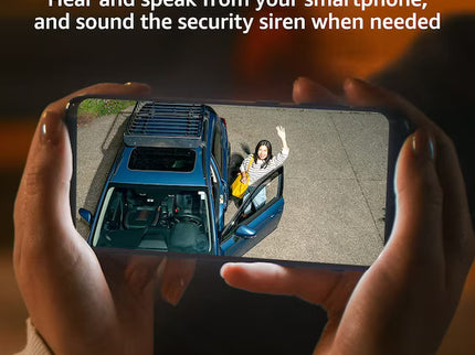 Blink Wired Floodlight Camera - Smart Security Camera - 2600 Lumens, HD Live View - Enhanced Motion Detection - Built-in siren - Works with Alexa - White